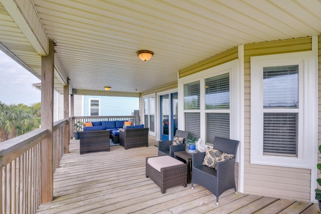 Galveston Escape With Entertainment Patio And Deck! Villa Buitenkant foto
